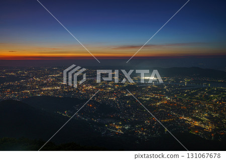 Magic hour from Mt. Sarakura 131067678