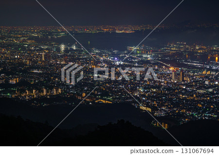One of Japan's three greatest night views from Kobe Kikuseidai 131067694