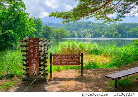 Lake Matsubara in summer [Koumi Town, Minamisaku District] 131068234