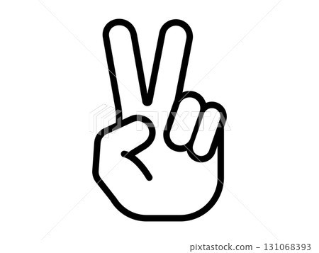 和平標誌圖示單調 131068393