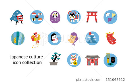 Japanese image. New Year's card ideas. New Year Japanese image. New Year's card ideas. New Year 131068612