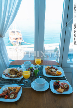 米克諾斯島的美麗風景 131068908