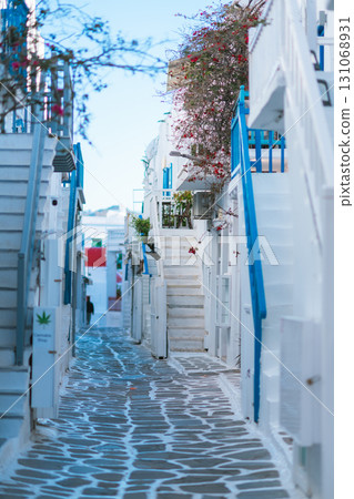 Beautiful scenery of Mykonos 131068931