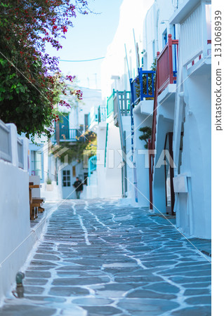 Beautiful scenery of Mykonos Beautiful scenery of Mykonos 131068939