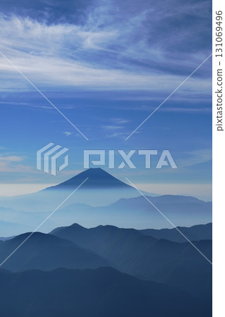 Fuji of silhouette Fuji of silhouette 131069496