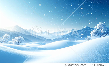 snowy forest background snowy forest background 131069672
