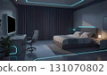 [Illustration Background] Near-future private room (screen off) [4K] 131070802