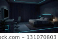 [Illustration Background] Near-future private room (late night) [4K] 131070803
