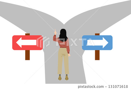 人生的轉捩點插畫 131071618