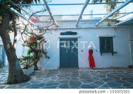 Beautiful landscape of Mykonos Beautiful landscape of Mykonos 131072501