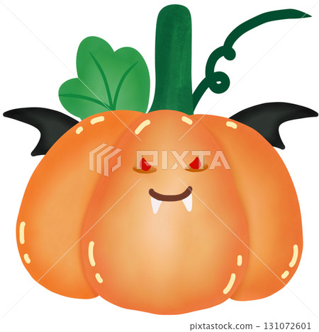 Pumpkin in Halloween theme  131072601