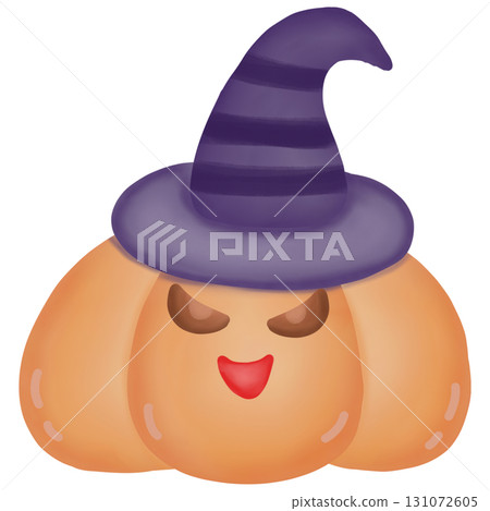 Pumpkin in Halloween theme Pumpkin in Halloween theme 131072605