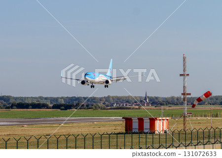 Belgium, Brussels Airport, TUI Boeing 737 landing 131072633