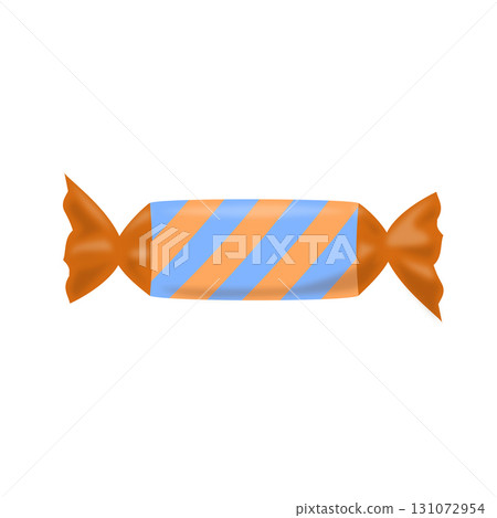 Candy tricolor: brown, orange, and light blue 131072954