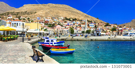 Colors of Greece series - beautiful island Chalki (Dodecanese) 131073001