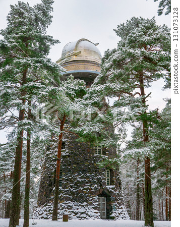 Old observatory tower in the Glen park. Tallinn, Estonia. Old observatory tower in the Glen park. Tallinn, Estonia. 131073128