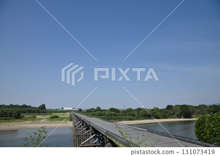 京都:木津川上的10座浮橋 京都:木津川上的10座浮橋 131073419
