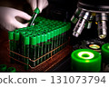 Scientific Research and Medical Test Tubes 131073794