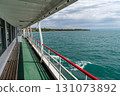Sailing in Germany on Lake Constance, view from the boat 131073892