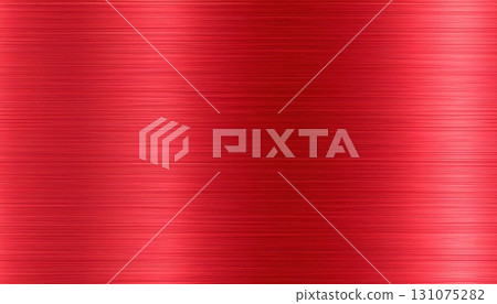 AI圖像：閃亮的紅色金屬板背景素材 131075282