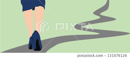Illustration of a roadmap to achieving your goals Illustration of a roadmap to achieving your goals 131076126