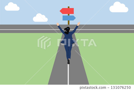 人生的轉捩點插畫 131076250