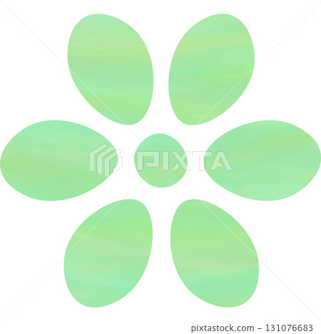Beautiful watercolor flower icon image illustration 131076683