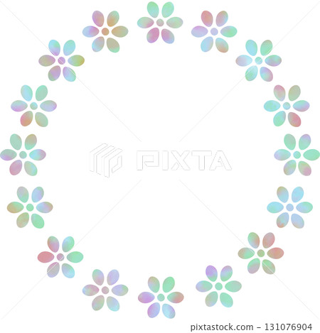 Beautiful watercolor floral wreath icon image illustration Beautiful watercolor floral wreath icon image illustration 131076904