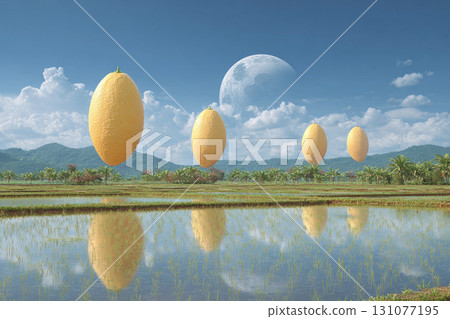 Thai style wallpaper, Mangrove roots stretch infinitely in surreal fractal pattern illuminated by blue and pink light, creating mysterious and enchanting tropical forest atmosphere Thai style wallpaper, Mangrove roots stretch infinitely in surreal fractal pattern illuminated by blue and pink light, creating mysterious and enchanting tropical forest atmosphere 131077195