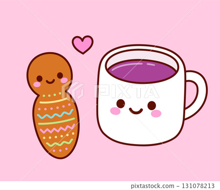 Kawaii Guagua de pan and Colada morada Kawaii Guagua de pan and Colada morada 131078213