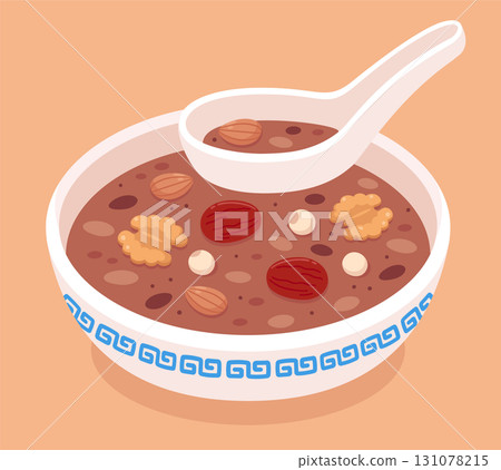 Laba congee traditional Chinese porridge Laba congee traditional Chinese porridge 131078215