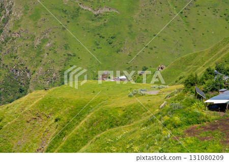Ardot, an ancient village in the highlands of Khevsureti, Georgia Ardot, an ancient village in the highlands of Khevsureti, Georgia 131080209