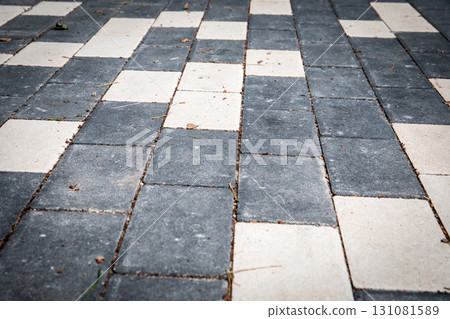 Patterned Paving Stones in Geometric Urban Design 131081589