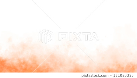 Orange smoke cloud isolated on transparent background template mockup for fire ash explosion cinematic atmosphere Orange smoke cloud isolated on transparent background template mockup for fire ash explosion cinematic atmosphere 131083353