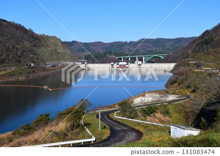 Selected 100 Dam Lakes of Kangawa River Dam 131083474