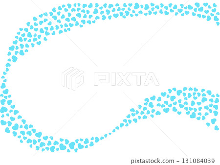 Heart pattern background Light blue solid color Heart Heart pattern background Light blue solid color Heart 131084039