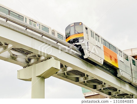 Tama Monorail in motion 131084885