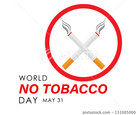 World No Tobacco Day Poster. Stop Smoking Banner, May 31. No Tobacco Poster. World No Tobacco Day Poster. Stop Smoking Banner, May 31. No Tobacco Poster. 131085000