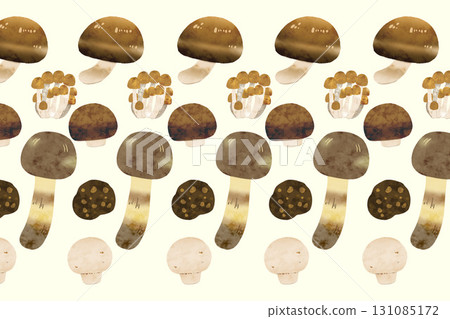 Mushroom pattern 131085172