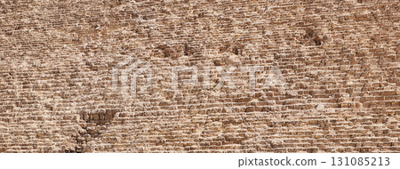 Detail of the Great Pyramid of Giza, Egypt 131085213