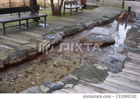 霧島流水足浴的風景 131086192