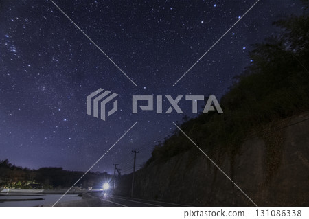 瀨戶內冬日星空:仙后座落下,北斗七星升起 瀨戶內冬日星空:仙后座落下,北斗七星升起 131086338