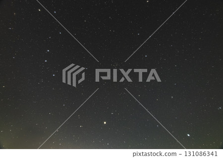 Winter sky: The Big Dipper and the Great Spring Curve 131086341