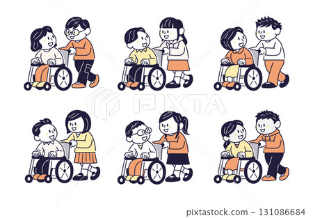 兒童推輪椅套裝 131086684