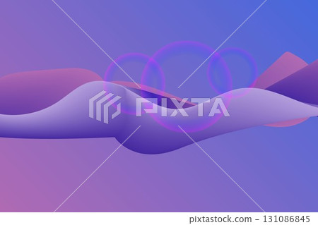 abstract purple gradient wave background design abstract purple gradient wave background design 131086845