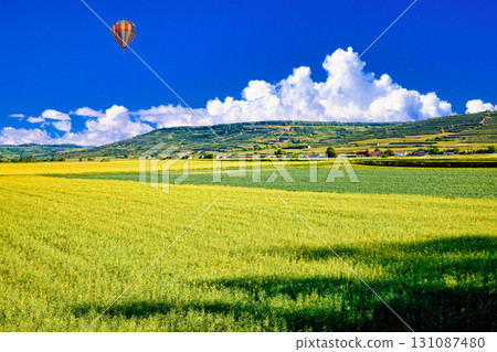 Beautiful Bohemian countryside and cloud composition 131087480