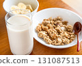 Soy milk and breakfast granola image 2 Soy milk and breakfast granola image 2 131087513