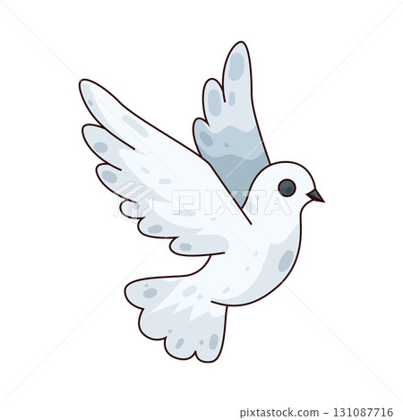illustration of dove illustration of dove 131087716