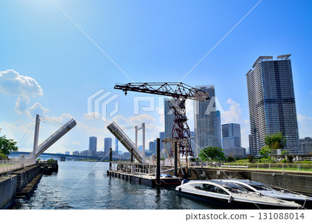 Tokyo Toyosu Urban Gate Bridge Urban Dock Lalaport Toyosu Tokyo Toyosu Urban Gate Bridge Urban Dock Lalaport Toyosu 131088014