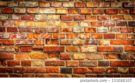 《AI Image》Old brick wall 131088107